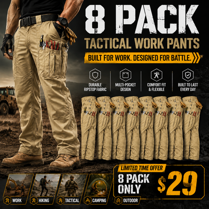 Men's Cargo Pants,Tactical Pants for Men Stretch,Durable Ripstop EDC Work Pants for Hiking