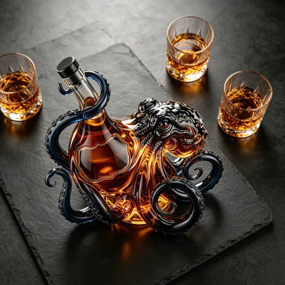 🎁  3D Octopus Bottle 🐙🥃